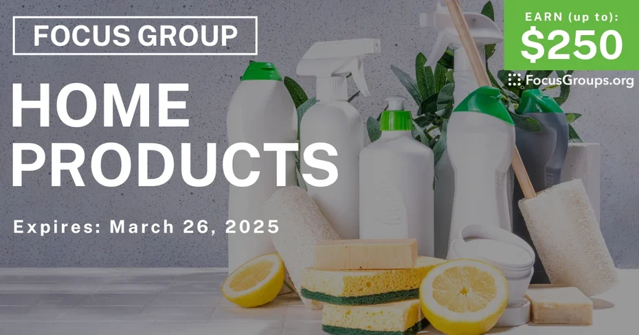 Focus Group on Home Products