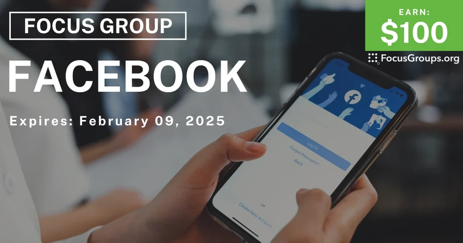 Focus Group on Facebook