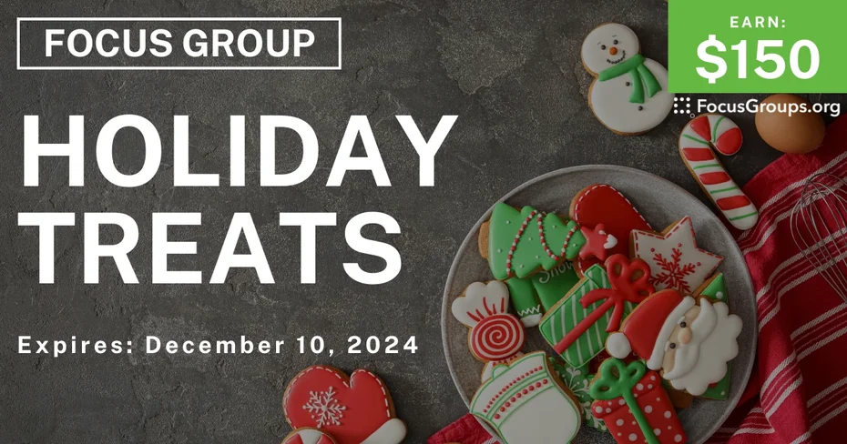 Focus Group on Holiday Treats