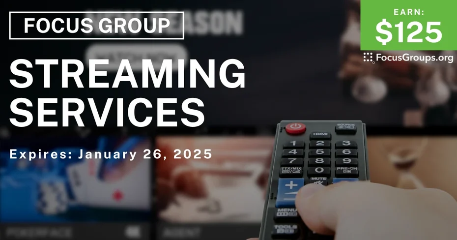 Focus Group on Streaming Services