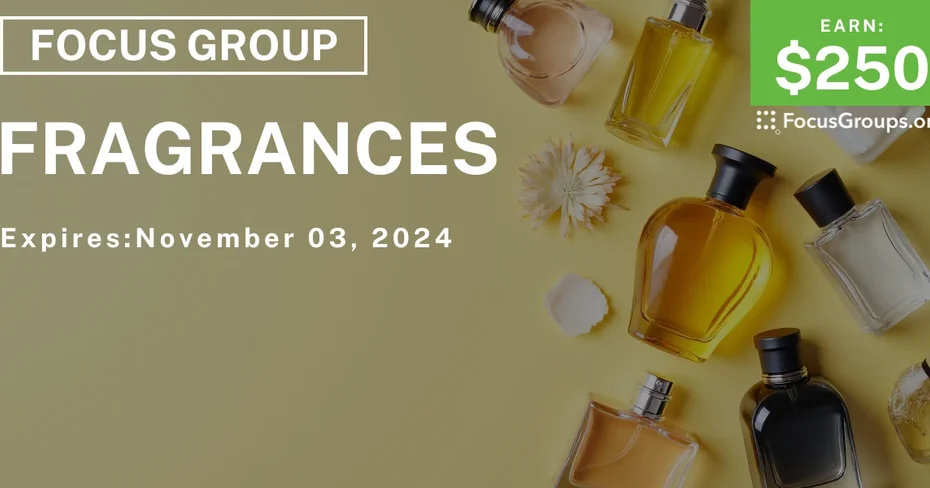 Focus Group in LA on Fragrances