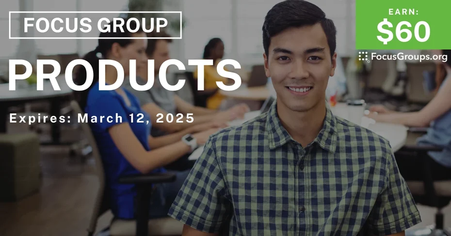 Focus Group in Sunnyvale on Products