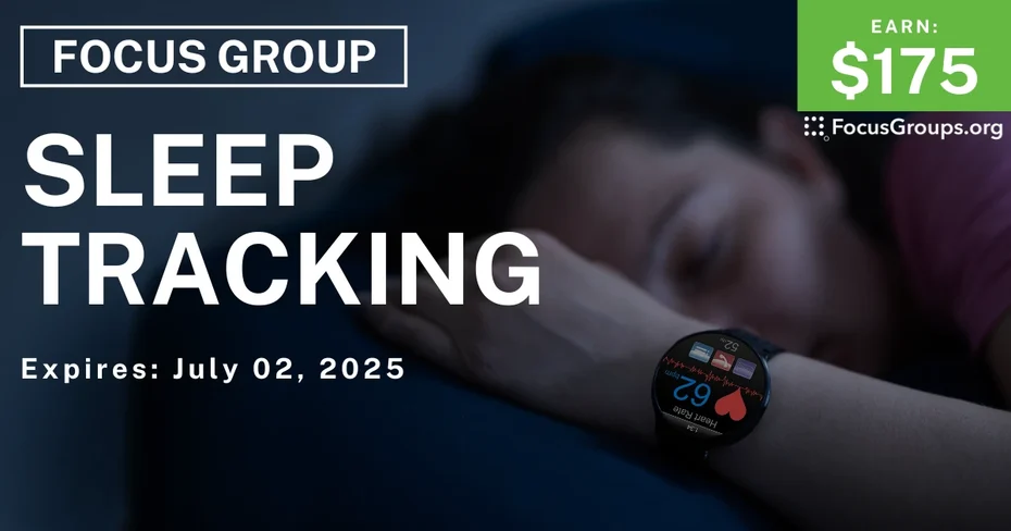 Focus Group in SF on Sleep Tracking