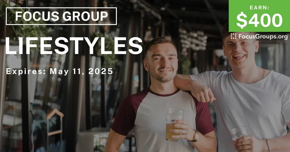 Focus Group for Gen Z Men on Lifestyles