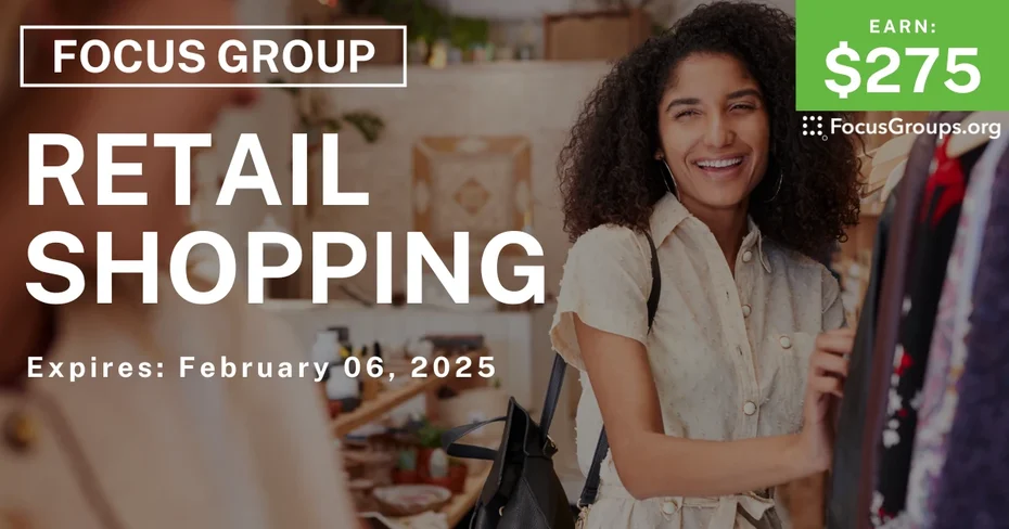 Focus Group on Retail Shopping