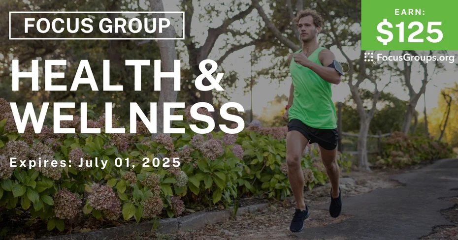 Focus Group for Men on Health & Wellness