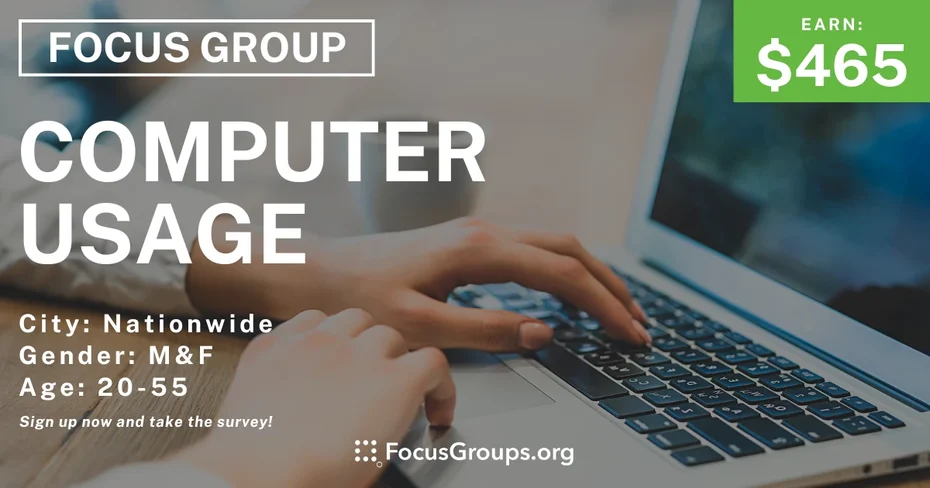 Focus Group on Computer Usage