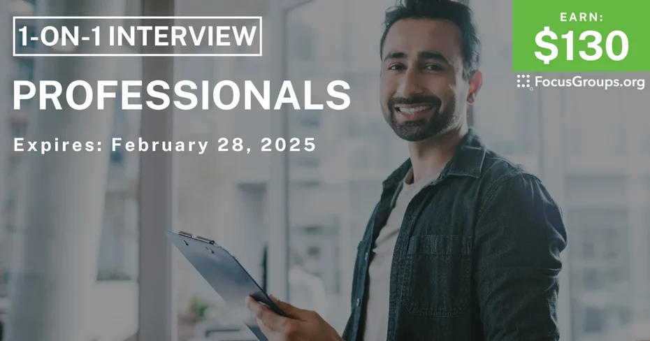 Research Study for Professionals
