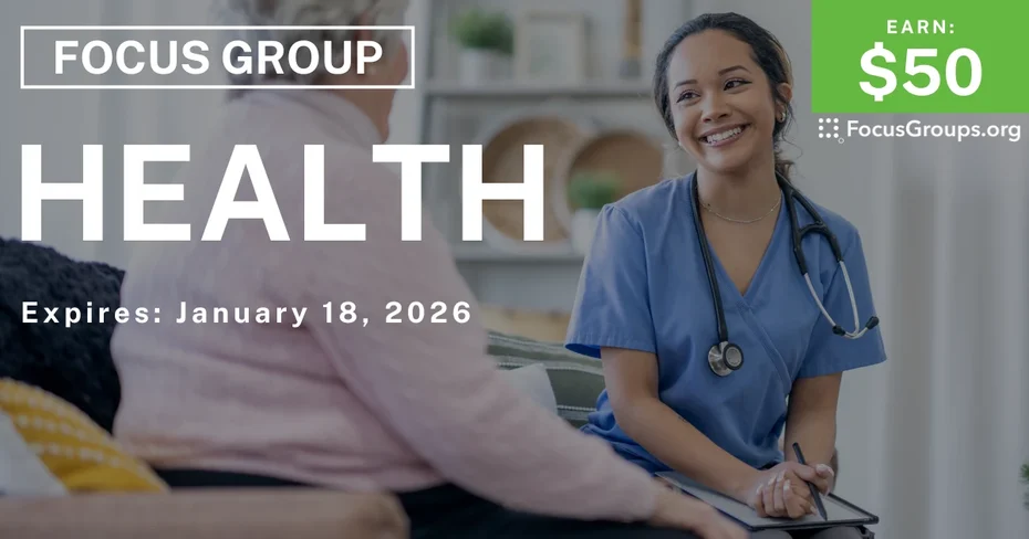 Health Focus Group - $50 - $50 - 12/19/2025