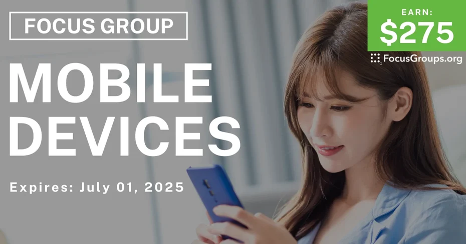 Focus Group in Dallas on Mobile Devices