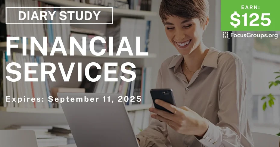 Research Study on Financial Services - $125