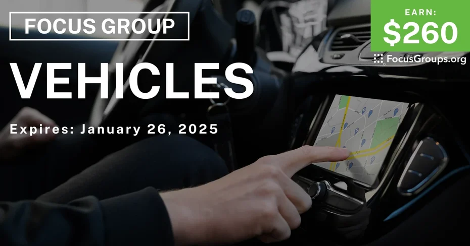 Focus Group on Vehicles