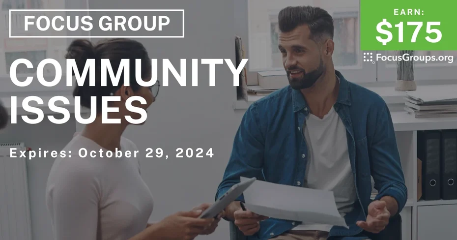 Focus Group in Irvine on Community Issues