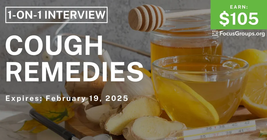 Focus Group on Cough Remedies