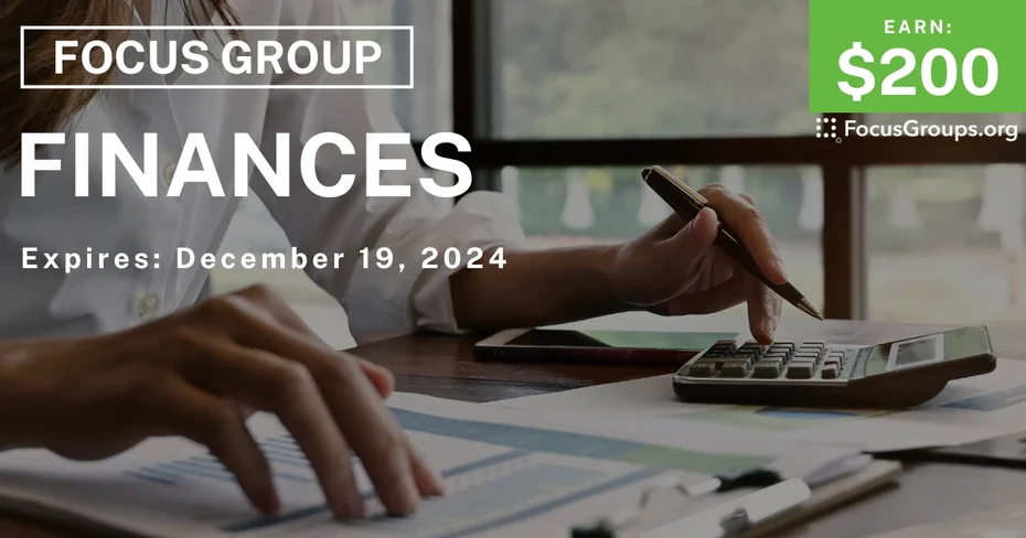 Focus Group on Finances