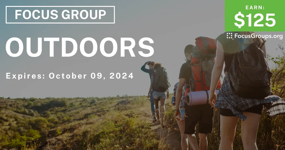 Focus Group for Asian Indians in California on the Outdoors