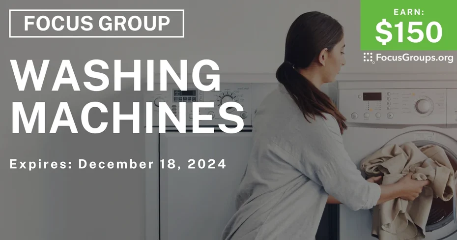 Focus Group in Atlanta on Washing Machines