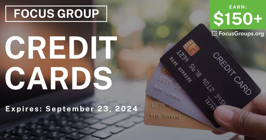 Focus Group on Credit Cards