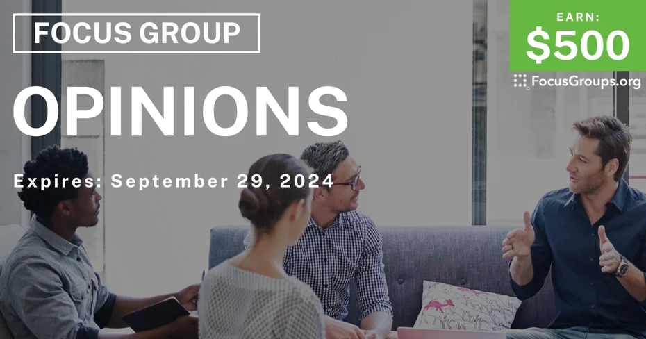 Focus Group in LA & NYC on Opinions