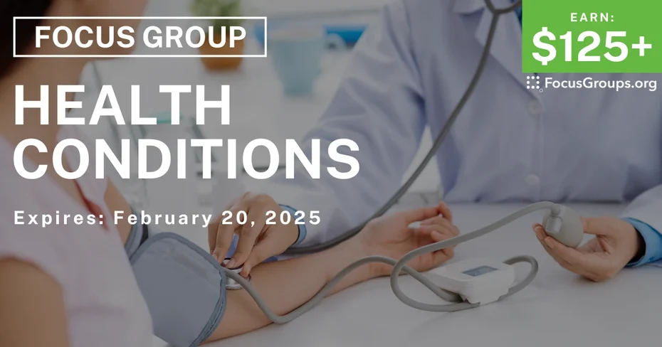 Focus Group in Tempe on Health Conditions