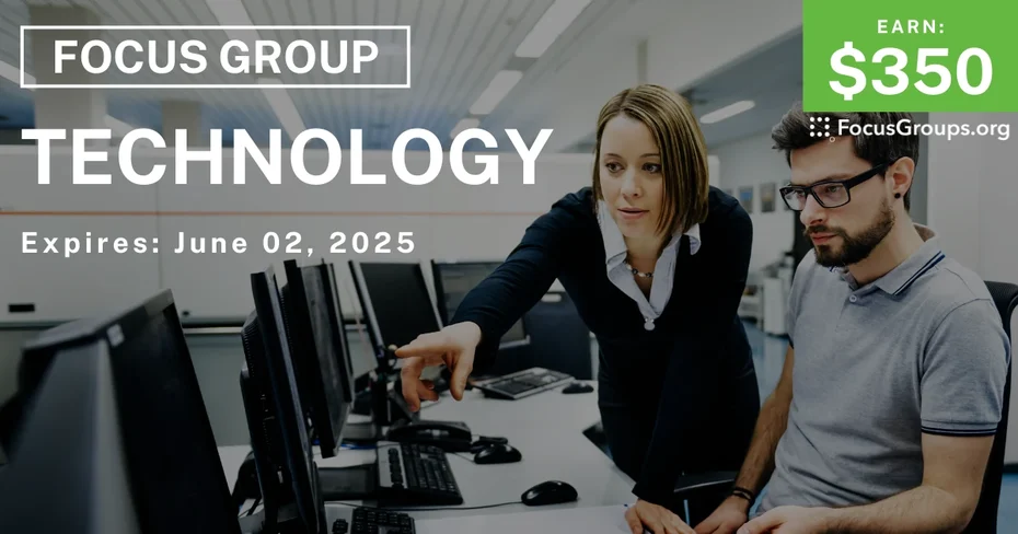 Focus Group for IT Pros in LA on Technology