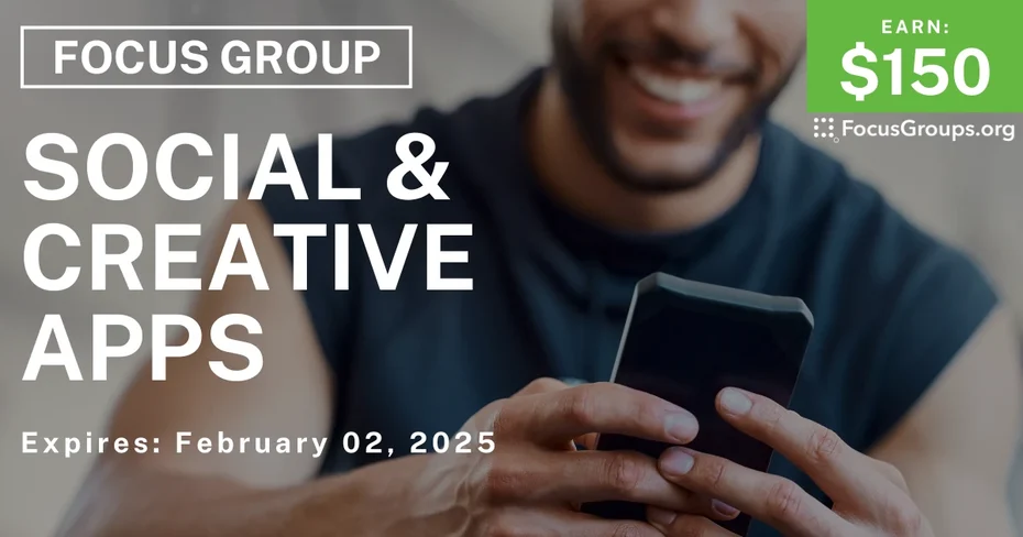 Focus Group on Social & Creative Apps