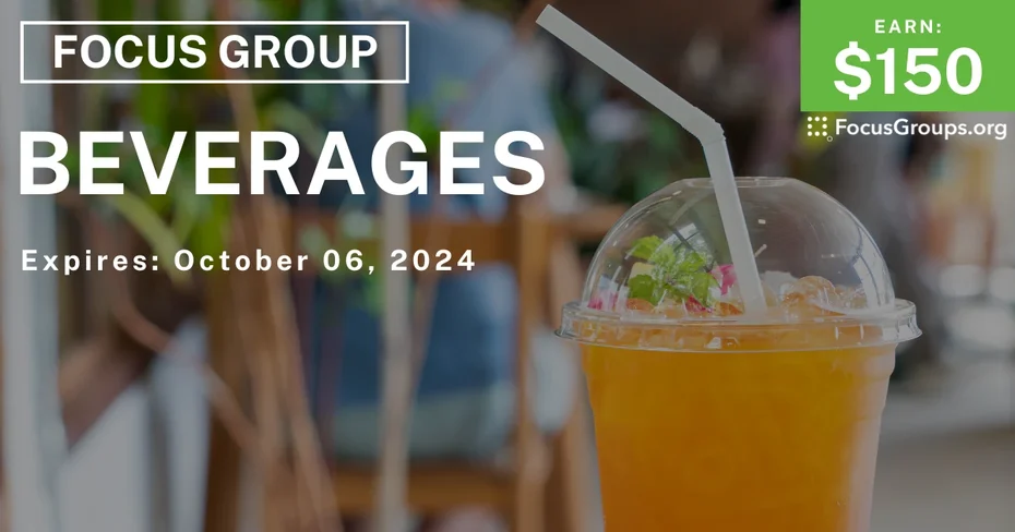 Focus Group in Chicago on Beverages