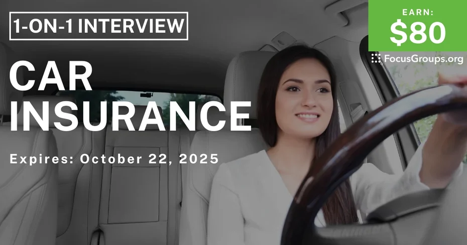 Research Study on Car Insurance - $80 - $80 - 10/21/2025