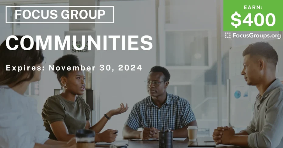 Focus Group in Orange County on Communities