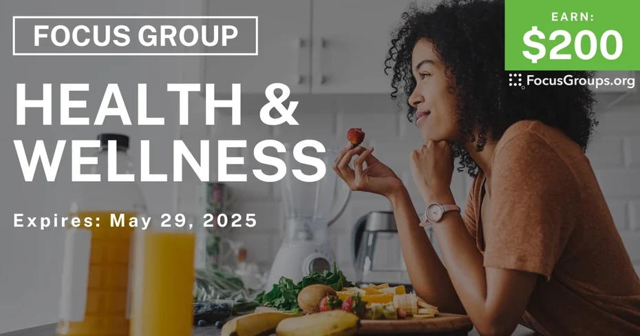 Focus Group on Health & Wellness