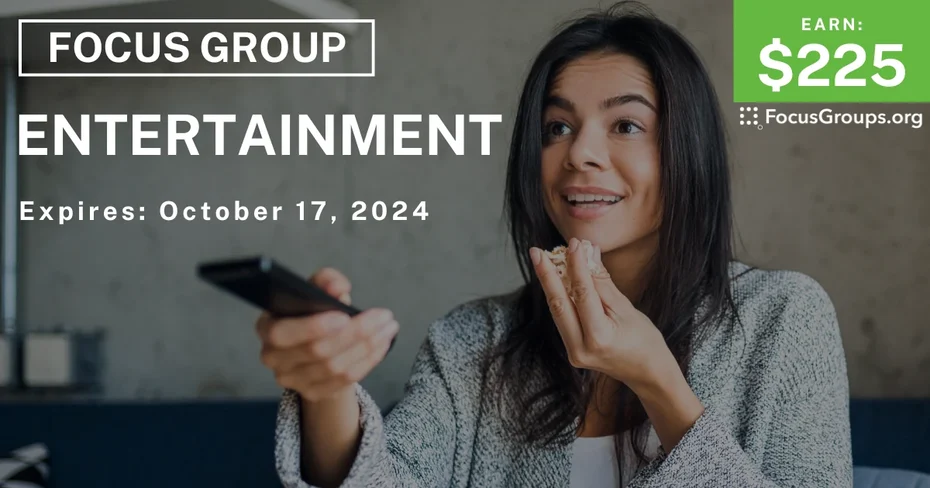Focus Group on Entertainment