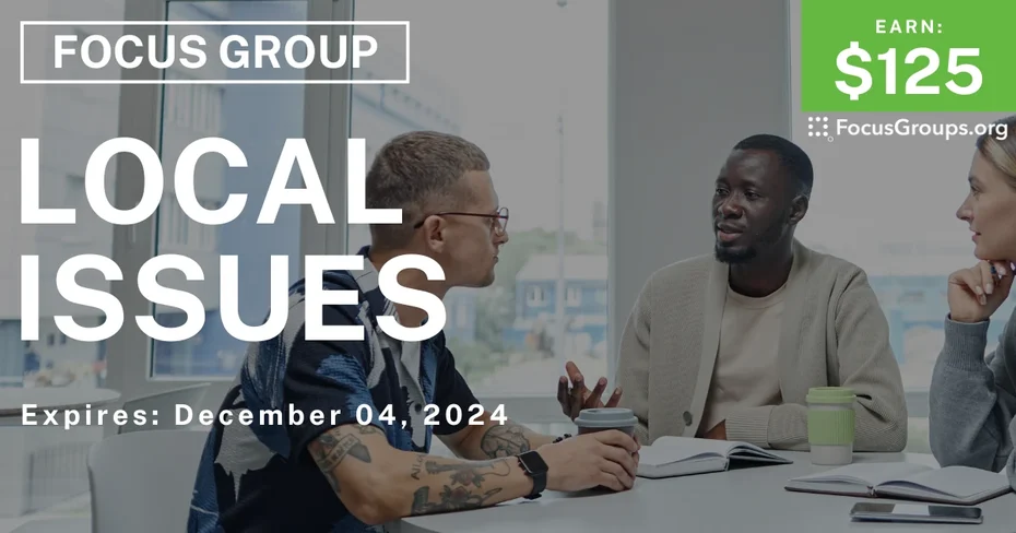Focus Group in San Antonio on Local Issues