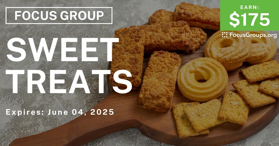 Focus Group in Chicago on Sweet Treats