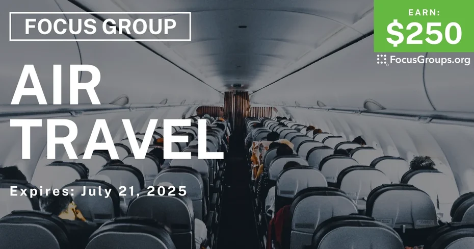 Focus Group in Seattle on Air Travel
