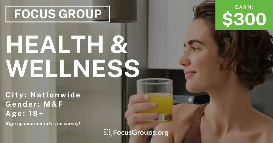 Focus Group on Health & Wellness