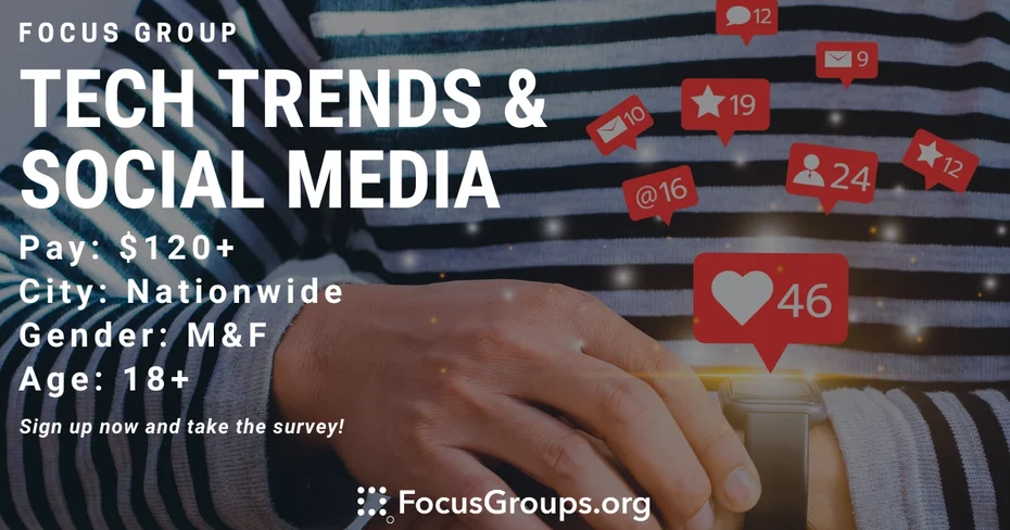 Focus Group on Technology Trends & Social Media