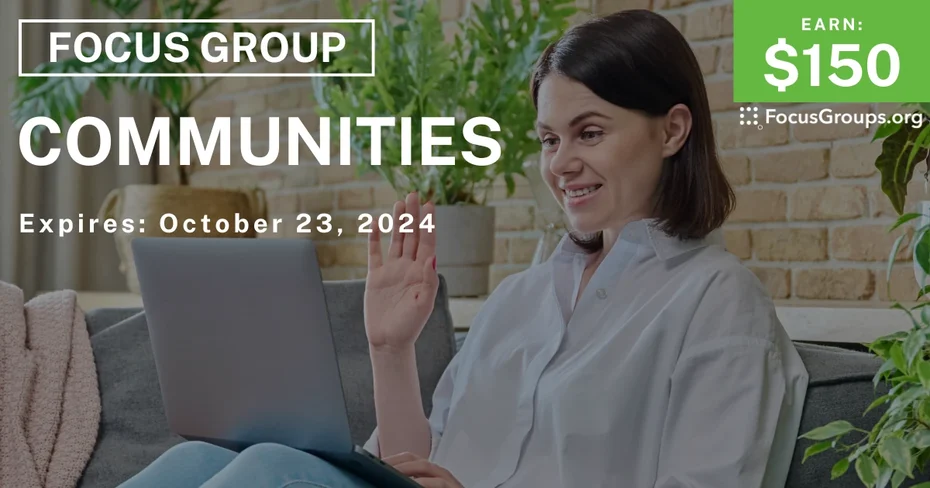 Focus Group in Houston on Communities