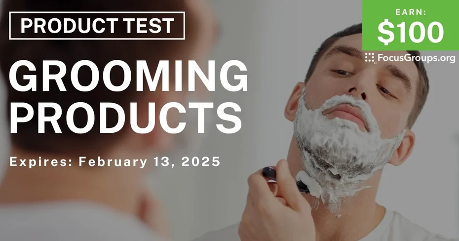 Product Test for Men on Grooming Products