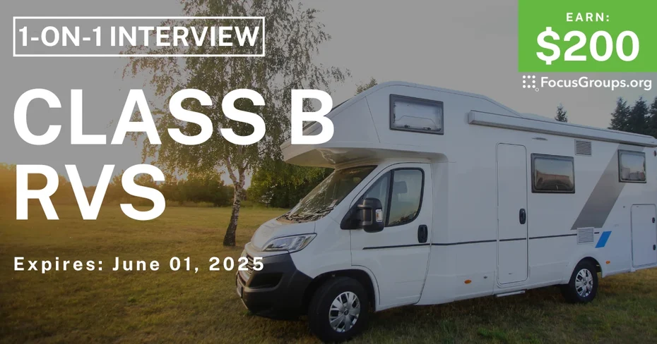 Research Study on Class B RVs