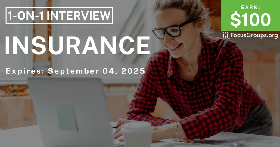 Research Study on Insurance - $100