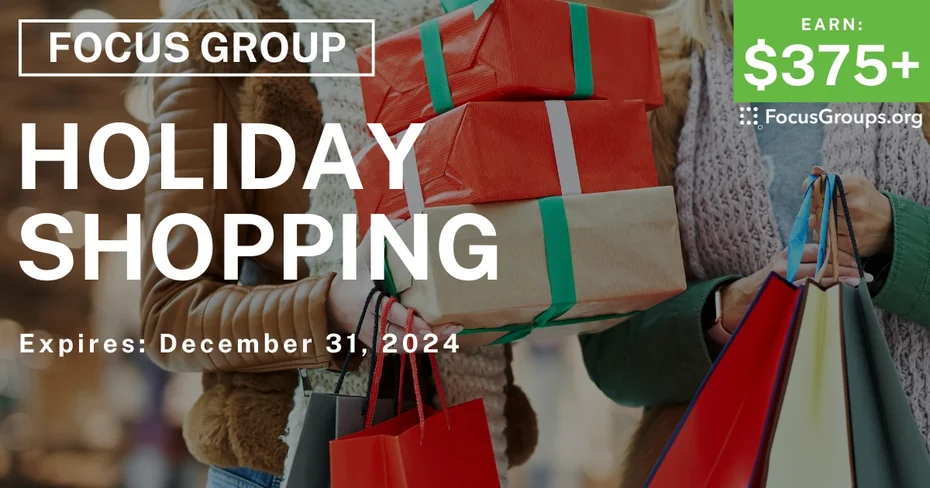Focus Group on Holiday Shopping
