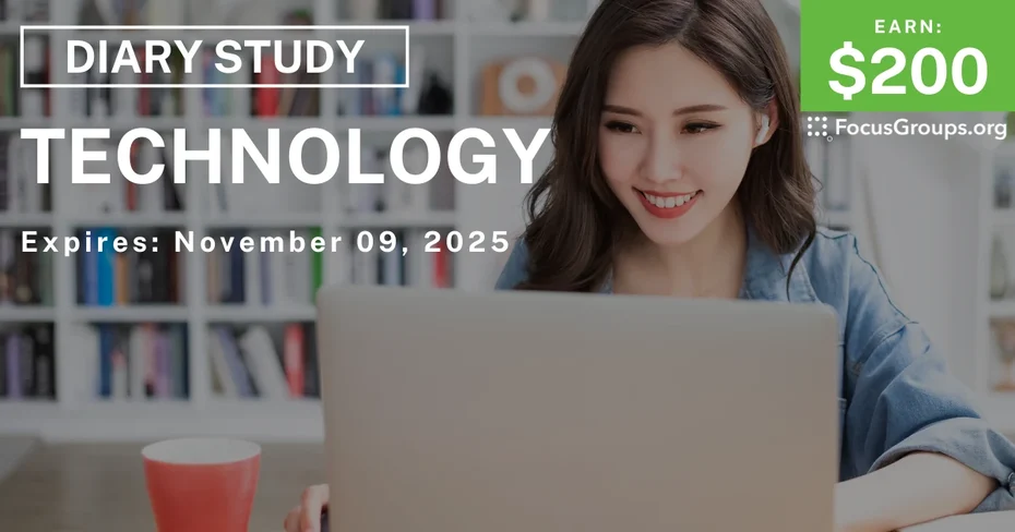 Research Study on Technology - $200 - $200 - 11/05/2025
