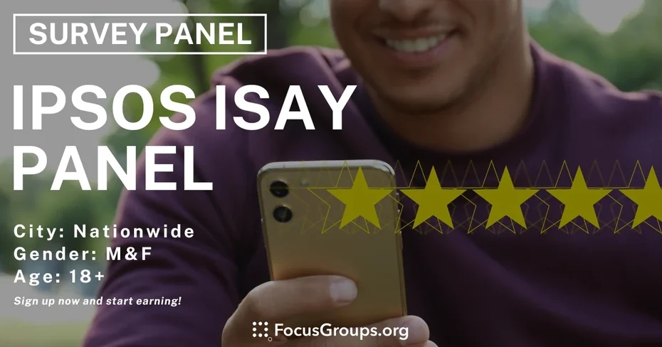 Ipsos iSay Panel