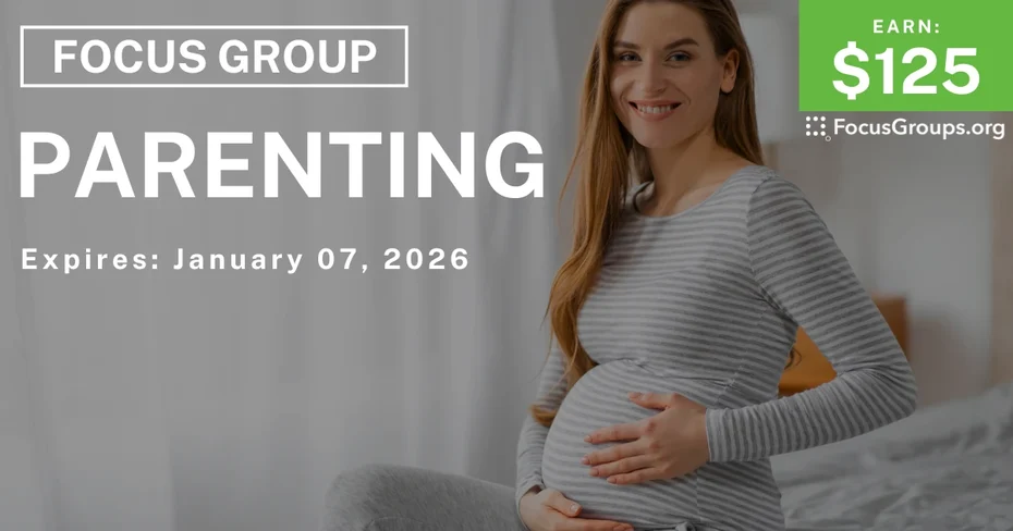 Focus Group for Moms in NYC in Parenting - $125 - $125 - 12/17/2025