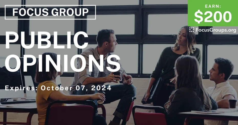 Focus Group in Detroit on Public Opinions
