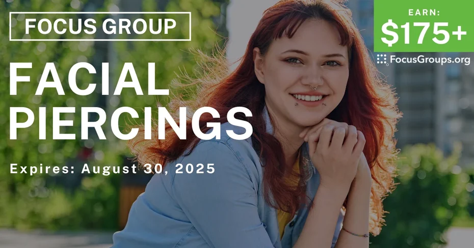 Focus Group in Phoenix on Facial Piercings