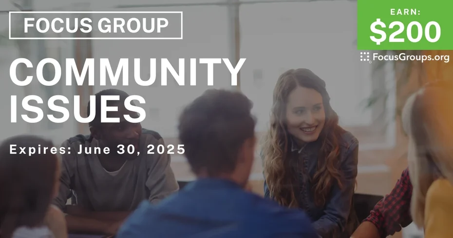 Focus Group in Columbus on Community Issues