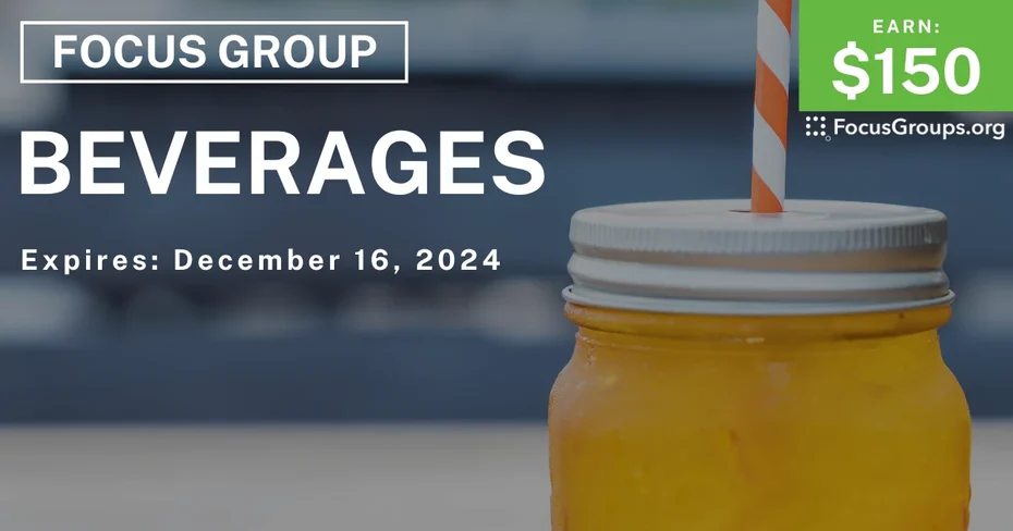 Focus Group on Beverages