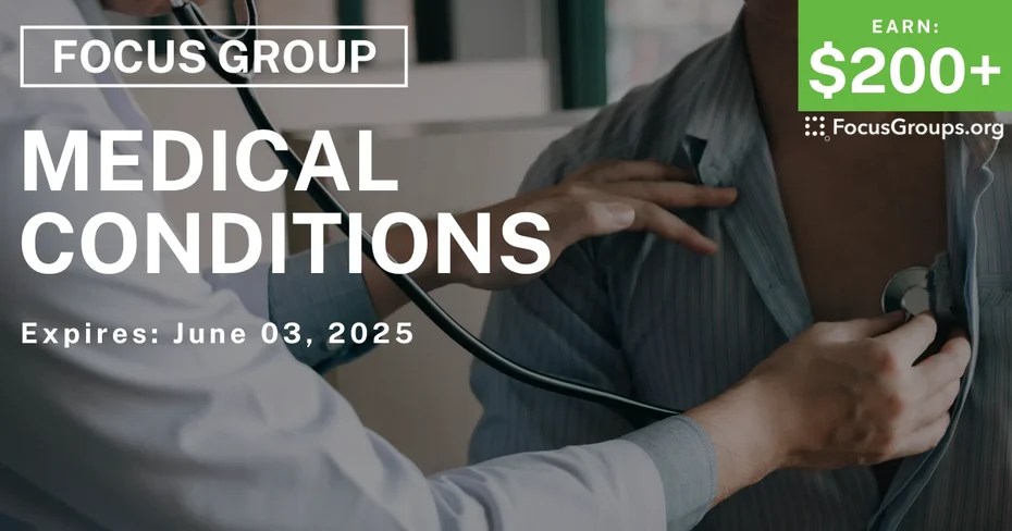 Focus Group in Dallas on Medical Conditions