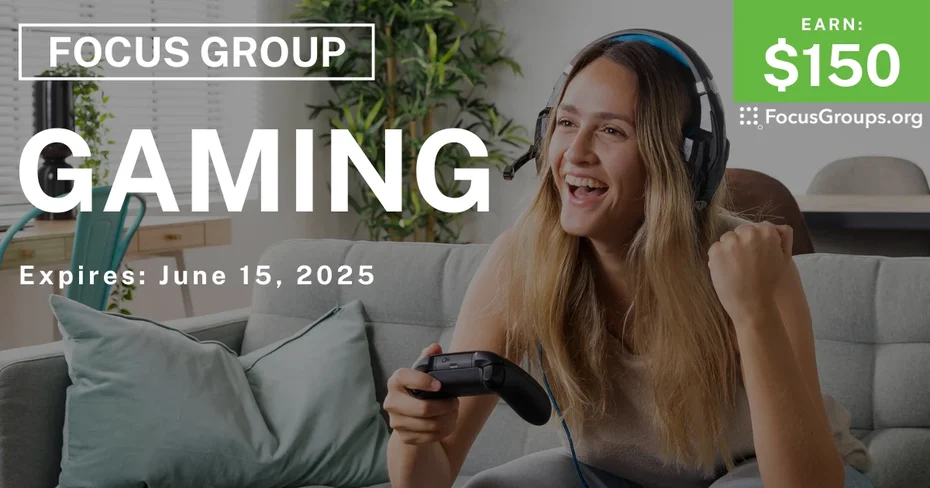 Focus Group in Columbus on Gaming